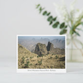 Simien Mountains Ethiopië Briefkaart (Staand voorkant)