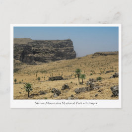 Simien Mountains Ethiopië Briefkaart