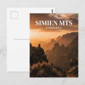 Simiengebergte, Debark, Amhara-regio Briefkaart (Voorkant / Achterkant)