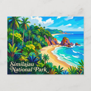 Similajau Nationaal Park Maleisië Briefkaart