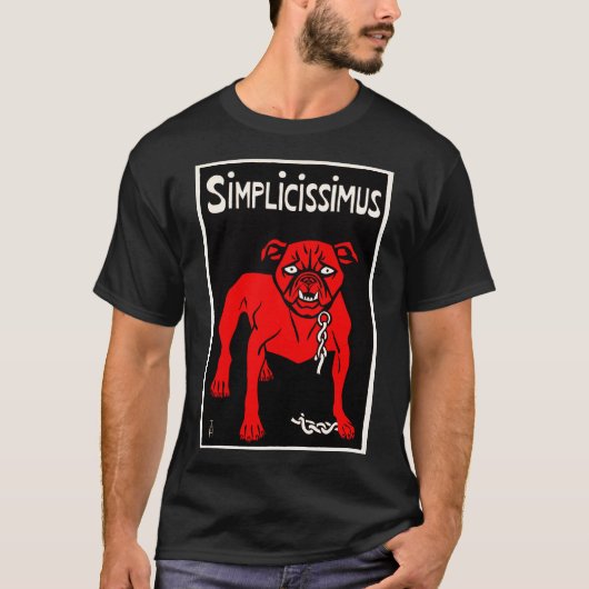 Simimimissimus - Dog Cartoon T-shirt (Voorkant)
