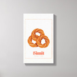 Simit Turkse Sesam Brood Traditie Canvas Poster Afdruk