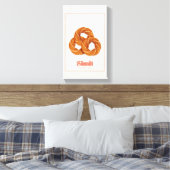 Simit Turkse Sesam Brood Traditie Canvas Poster Afdruk (Insitu (Slaapkamer))