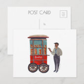 Simitçi (Simit) Briefkaart (Voorkant / Achterkant)