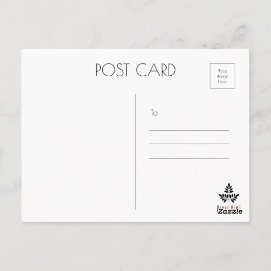 Simitçi (Simit) Briefkaart (Achterkant)