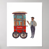 Simitçi (Simit) Print (Voorkant)