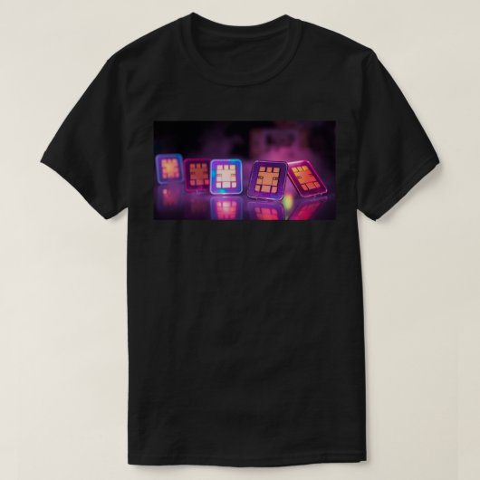Simkaarten T-shirt (Design voorkant)