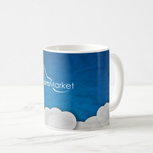 simMarket Paper Sky 3 Koffiemok (Voorkant rechts)