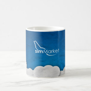 simMarket Paper Sky 3 Koffiemok