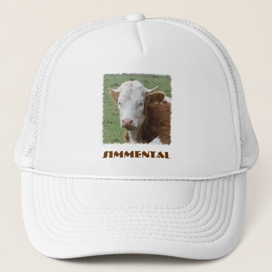 Simmentaal pet (Voorkant)