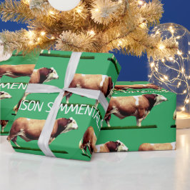Simmental Bull Cadeaupapier