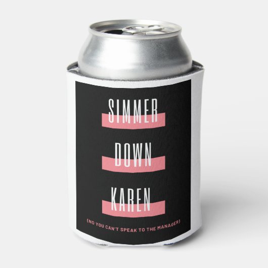 Simmer Down Karen Blikjeskoeler (Blikje Voorkant)