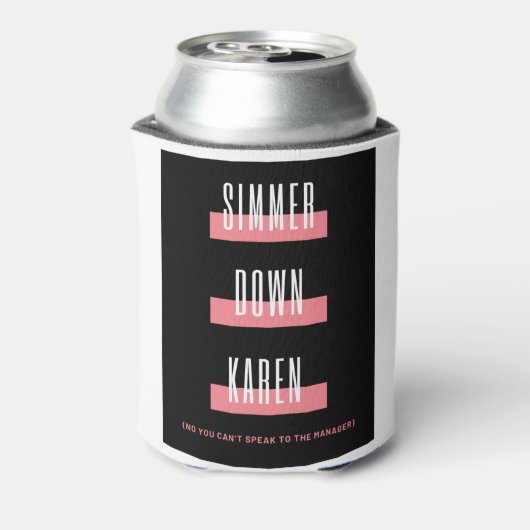 Simmer Down Karen Blikjeskoeler (Blikje Achterkant)