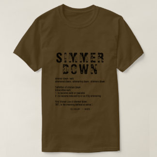 SIMMER DOWN T-SHIRT