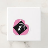 Simmi mode Krokodil Leuke Kleurrijke Ballon Bedankjes Labels (In situ)