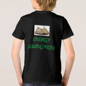 SimmiFashion energiebesparende modus Tri-Blend Shirt (Achterkant)