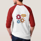 SimmiFashion leven in beweging T-shirt (Achterkant)