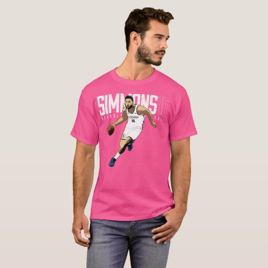 Simmons 10  stripstijl - Fan Made T-shirt (Voorkant volledig)