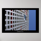 Simmons Hall, MIT Campus Poster (Voorkant)