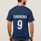 simmons t-shirt (Achterkant)
