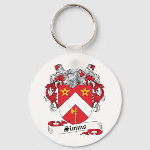 Simms Family Crest Sleutelhanger