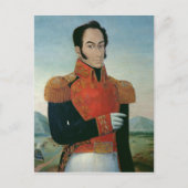 Simon Bolivar Briefkaart (Voorkant)