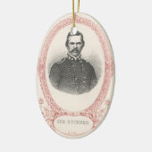 Simon Bolivar Buckner Keramisch Ornament (Links)