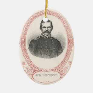 Simon Bolivar Buckner Keramisch Ornament
