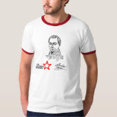 Simon Bolivar Hugo Chavez T-shirt (Voorkant)