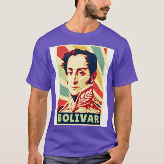 Simon Bolivar  Kleuren T-shirt