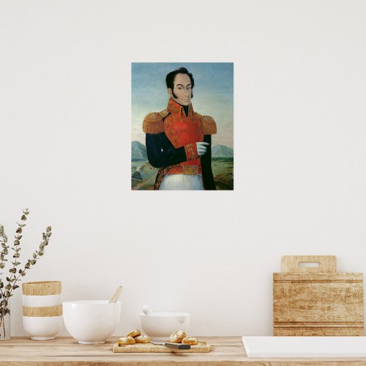Simon Bolivar Poster (Keuken)