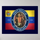 Simon Bolivar Poster (Voorkant)