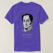 Simon Bolivar Quote T-shirt (Design voorkant)
