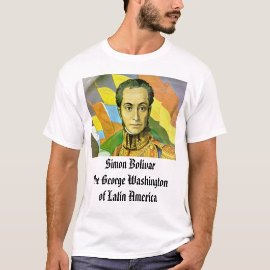 Simon Bolivar, Simon Bolivar, Simon Bolivar, Si... T-shirt (Voorkant)