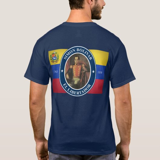 Simon Bolivar T-shirt (Achterkant)