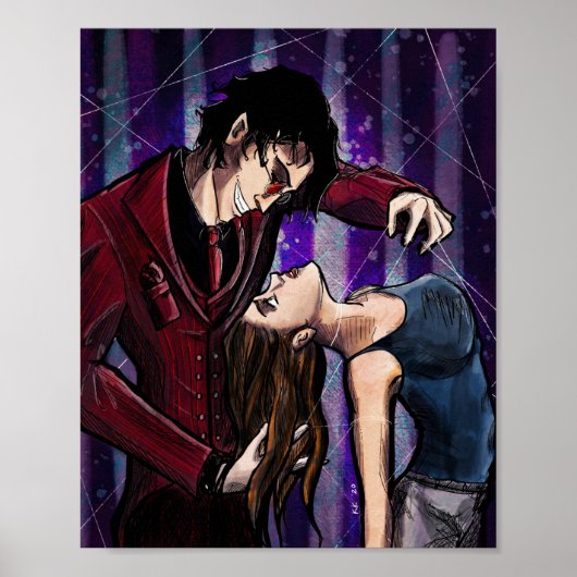 Simon & Cora Poster Print (Voorkant)