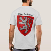 Simon De Monfort Shirt (Achterkant)