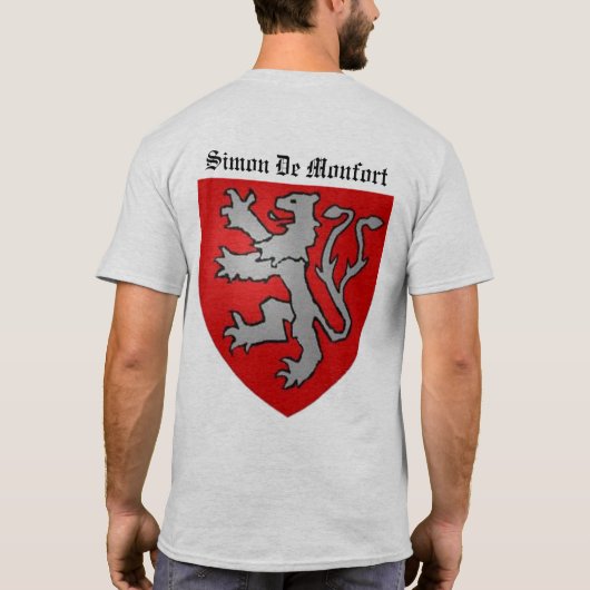 Simon De Monfort Shirt (Achterkant)