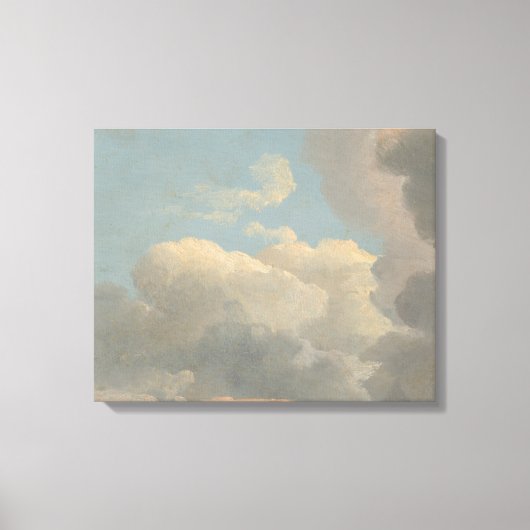 Simon Denis - Cloud Study (Early Evening) Canvas Afdruk (Voorkant)