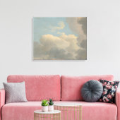 Simon Denis - Cloud Study (Early Evening) Canvas Afdruk (Insitu (Woonkamer))