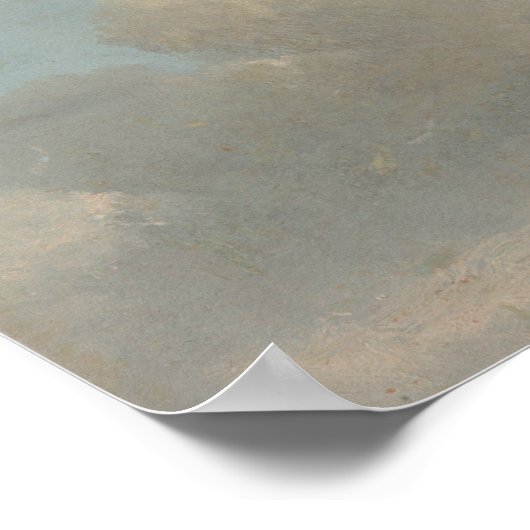 Simon Denis - Cloud Study (Early Evening) Poster (Hoek)