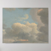 Simon Denis - Cloud Study (Early Evening) Poster (Voorkant)