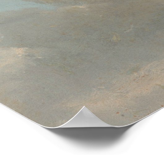 Simon Denis - Cloud Study (Early Evening) Poster (Hoek)
