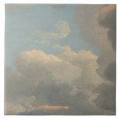 Simon Denis - Cloud Study (Early Evening) Tegeltje (Voorkant)