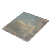 Simon Denis - Cloud Study (Early Evening) Tegeltje (Zijkant)