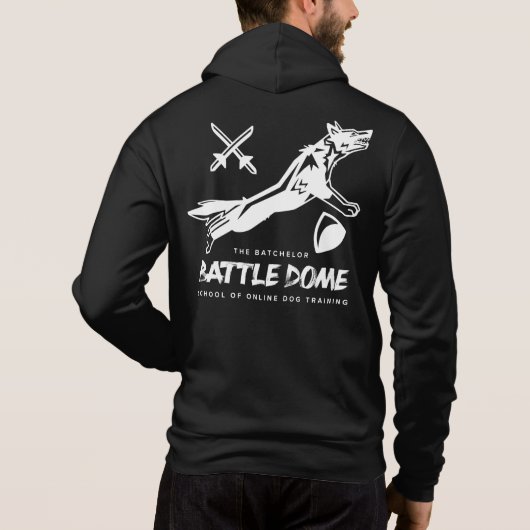 Simon dogs douane hoodie (Achterkant)