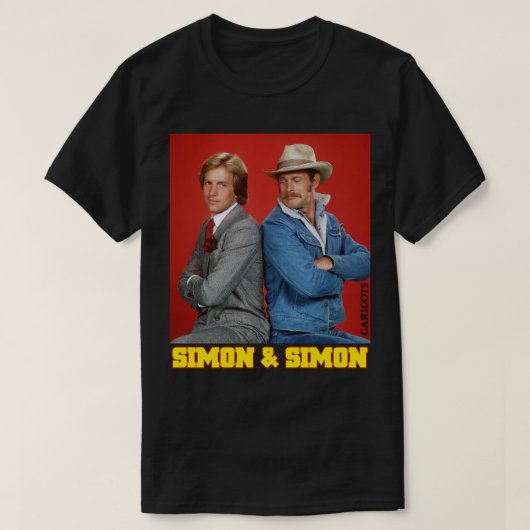 Simon en Simon detectives T-shirt (Design voorkant)