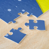 Simon en zijn Ruimteschip Legpuzzel (Zijkant)