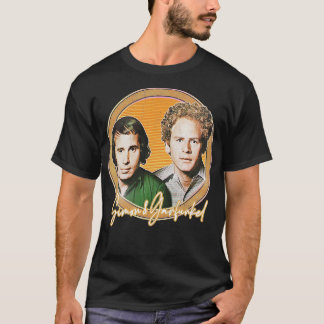 Simon Garfunkel Retro Stijl Fan Design 1 T-shirt
