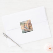 Simon hebt Gij mij lief Vierkante Sticker (Envelop)